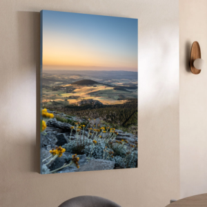 tableau nature couché soleil déco